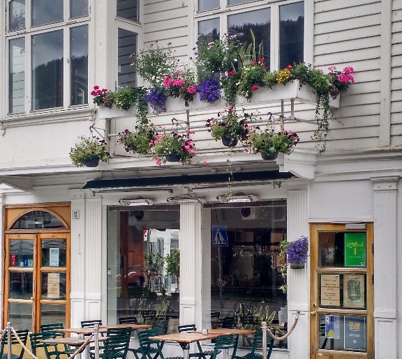 Norwegian Cafe Window Boxes